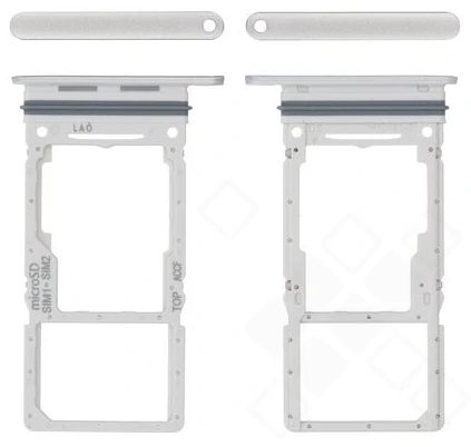 Samsung A336 Galaxy A33 Sim / SD Karten Halter (Halterung) weiß