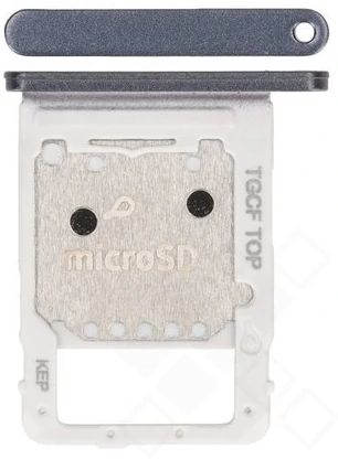 Samsung T733 Galaxy Tab S7 FE SD Speicherkarten Halter (Halterung) schwarz