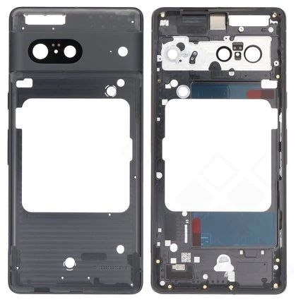 Google Pixel 7 Rahmen (Gehäuse) obsidian schwarz