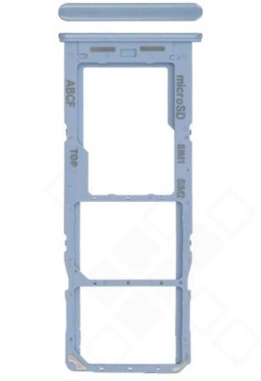 Samsung A236 Galaxy A23 5G Sim Karten Halter (Halterung) blau
