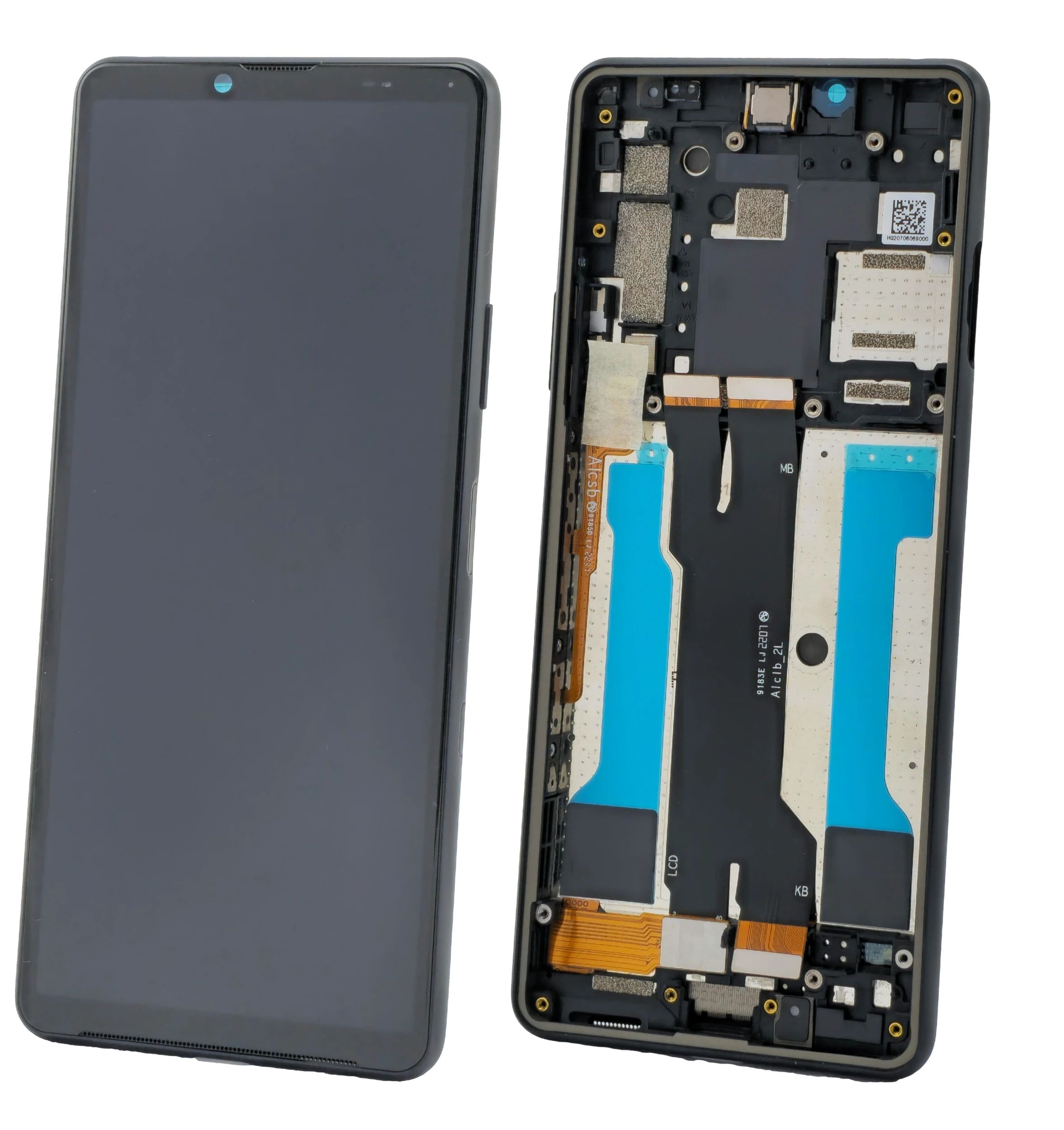 Sony Xperia 10 III Display mit Touchscreen schwarz XQ-BT52