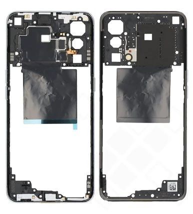 OnePlus Nord CE 5G Mittel Gehäuse (Rahmen) silber (silver ray)