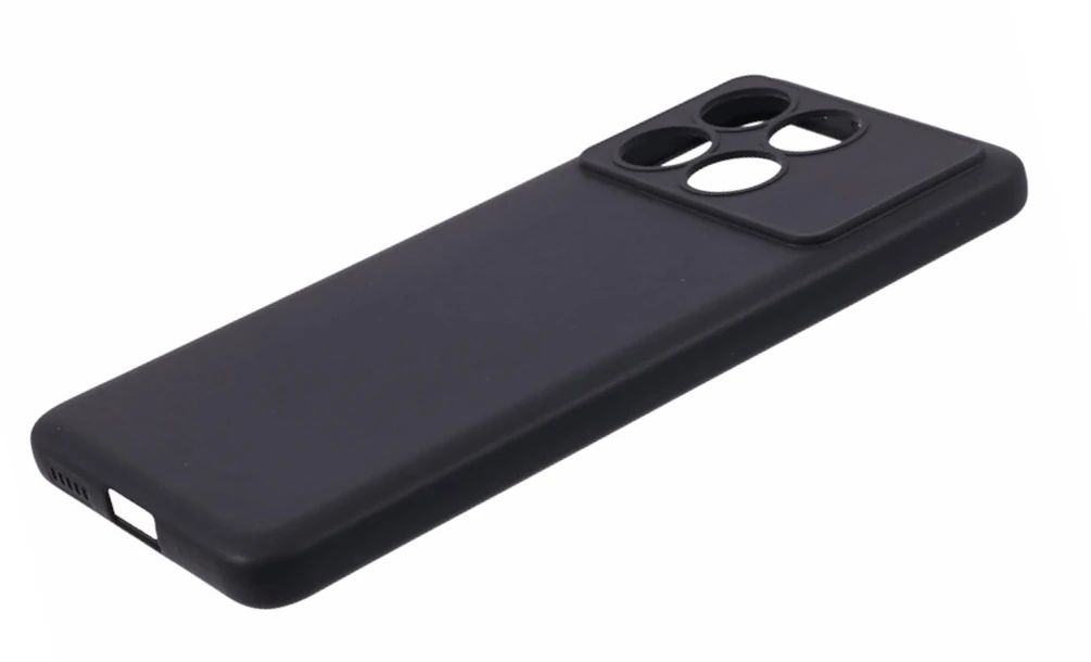 Silikon / TPU Hülle Xiaomi Poco X6 Pro 5G in candy schwarz - Schutzhülle