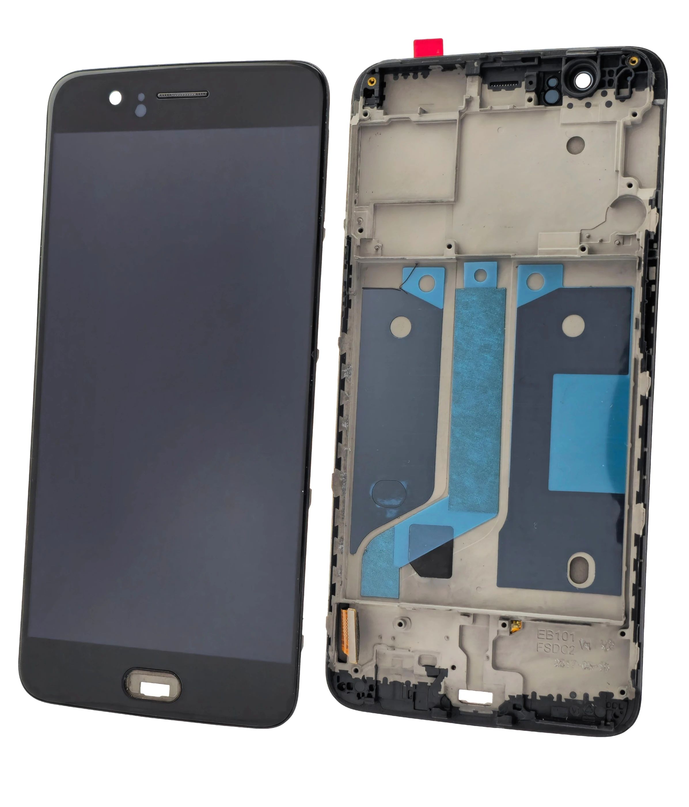 OnePlus 5 Display mit Touchscreen schwarz