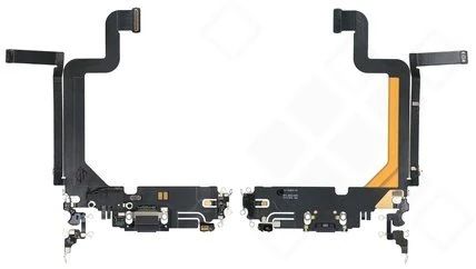 Apple iPhone 14 Pro Max System Anschluss (Ladebuchse) lila