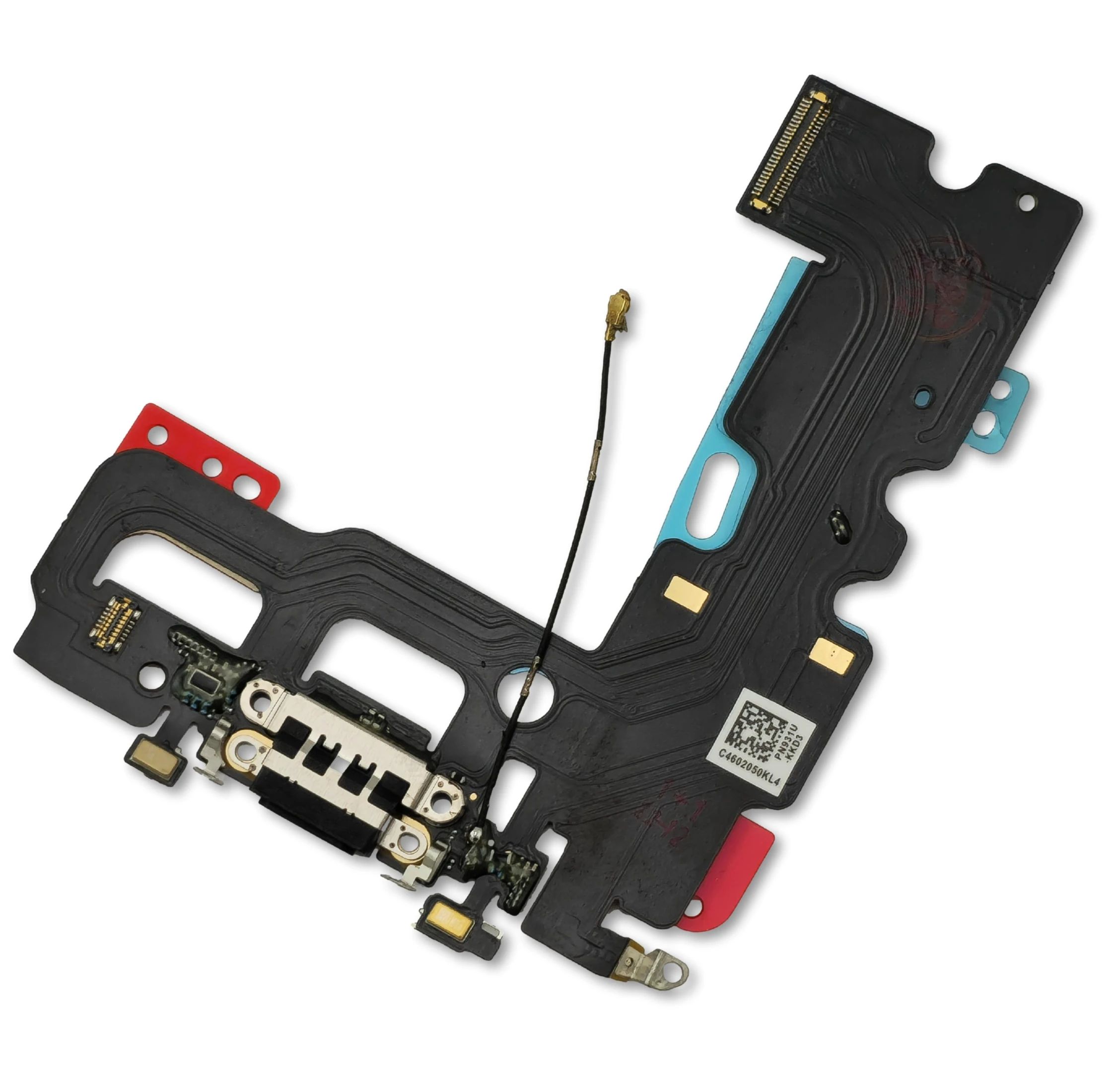 Apple Iphone 7 Lightning / Audio Konnektor Flexkabel scbwarz