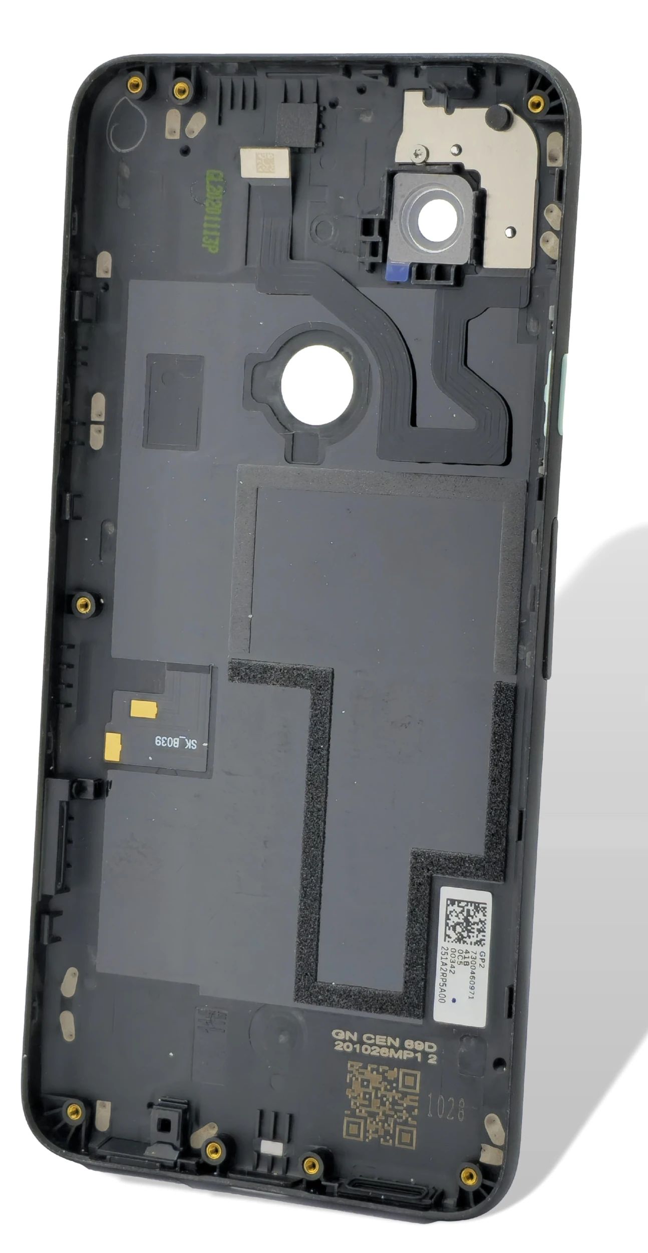 Google Pixel 4a Akkudeckel (Rückseite) schwarz