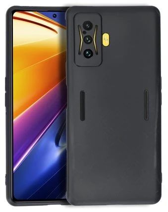 Silikon / TPU Hülle Xiaomi Poco F4 GT in candy schwarz - Schutzhülle