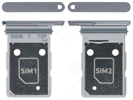 Samsung S942B Galaxy S26 Sim Karten Halter (Halterung) silber