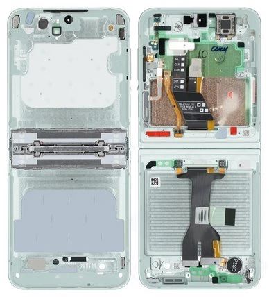 Samsung Galaxy Z Flip6 Display Rahmen (Gehäuse) mint