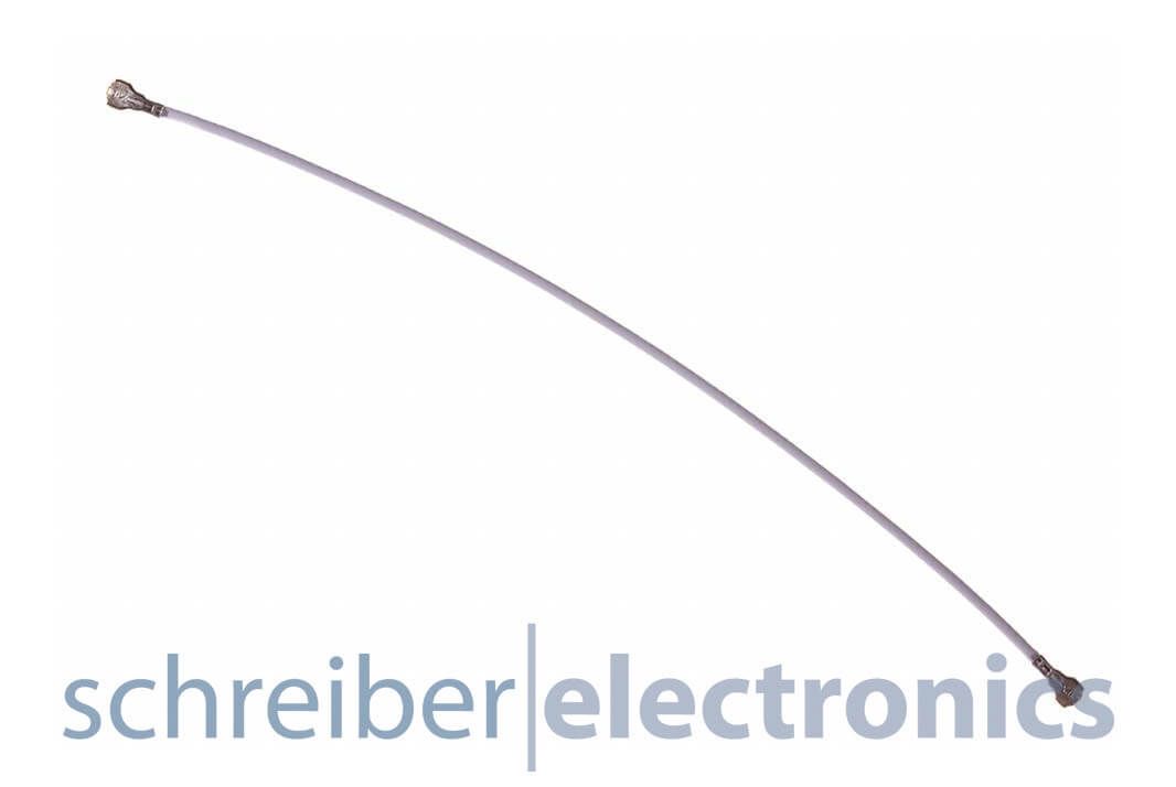 Samsung G960 Galaxy S9 (Dous) Koaxial Kabel (Antennenkabel) 47.60mm weiss