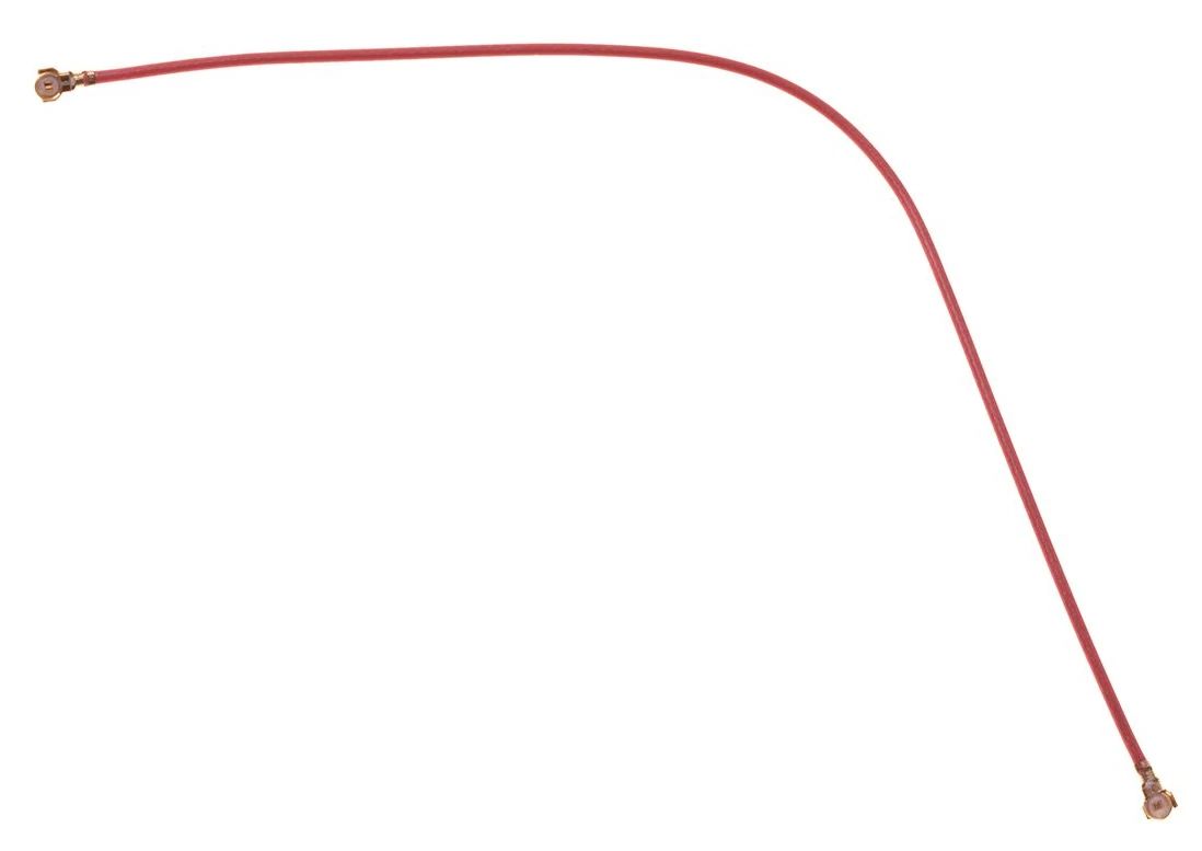 Samsung Galaxy A25 / A33 Koaxial Kabel (Antennen-Kabel) 112 mm rot A256 A336