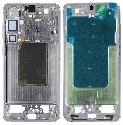 Samsung Galaxy S25 Plus Display Rahmen (Gehäuse) silber