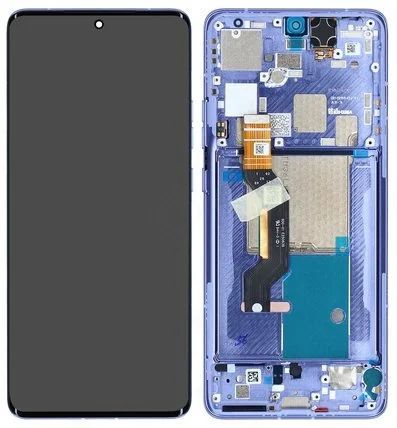 Motorola Edge 50 Pro Display mit Touchscreen lila