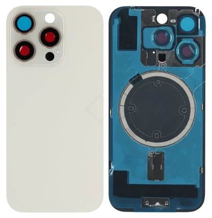 Apple iPhone 16 Pro Akkudeckel (Rückseite) titan wüstensand