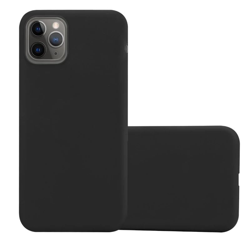 Silikon / TPU Hülle Apple iPhone 13 in candy schwarz - Schutzhülle