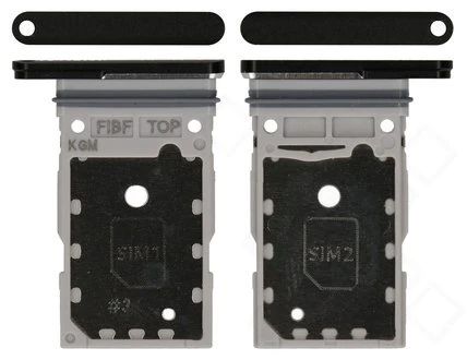 Samsung F926B Galaxy Z Fold3 Sim Karten Halter (Halterung) schwarz