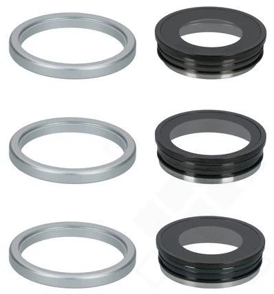 Apple iPhone 17 Pro / Max Kamerascheibe (Glas) + Blende (Gehäuse) silber