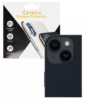 Echtglasfolie Haupt Kamera (Rückseite) Apple iPhone 14 (Schutzfolie)