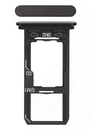 Sony Xperia 1 III Sim / SD Karten Halter (Halterung) schwarz XQ-BC52 XQ-BC62