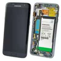 Samsung G935 Galaxy S7 edge Display mit Touchscreen schwarz