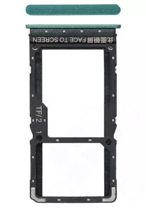 Xiaomi Poco X5 5G Sim / SD Karten Halter (Halterung) grün