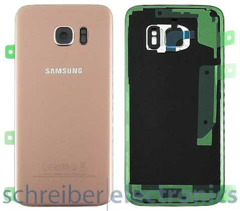 Samsung G930 Galaxy S7 Akkudeckel Rückseite pink