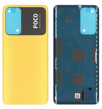 Xiaomi Poco M4 Pro 5G Akkudeckel (Rückseite) gelb