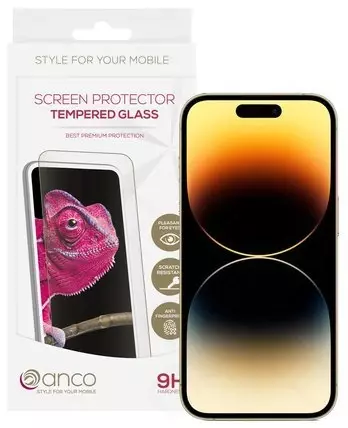 Echtglasfolie für Apple iPhone 14 Pro (Hartglas Echtglasschutz)