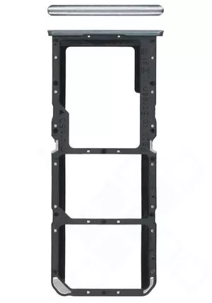 Oppo A54 5G / A74 5G Sim / SD Karten Halter (Halterung) silber