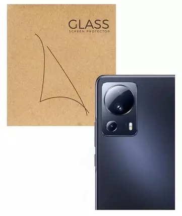 Echtglasfolie Haupt Kamera (Rückseite) Xiaomi 13 Lite (Schutzfolie)