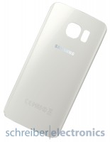 Samsung G925 Galaxy S6 edge Akkudeckel / Rückseite weiss