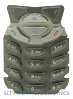 Original Nokia 6310 - 6310i Tastatur silber