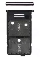 Samsung M317 Galaxy M31s Sim / SD Karten Halter (Halterung) schwarz