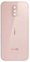 Nokia 4.2 Akkudeckel (Rückseite) rosa (pink) + Kamera Glas