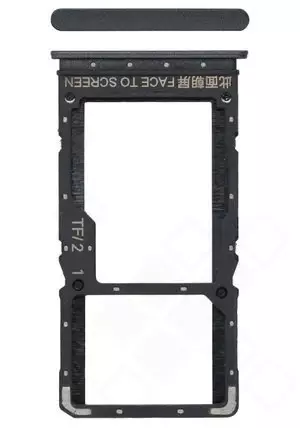 Xiaomi Poco X5 5G Sim / SD Karten Halter (Halterung) schwarz