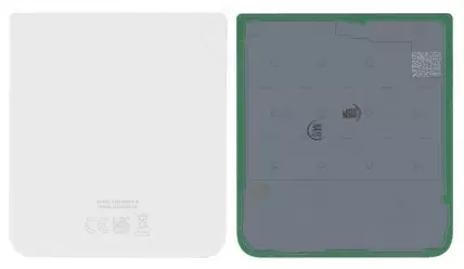 Samsung F711 Galaxy Z Flip 3 Akkudeckel (Rückseite) bespoke weiß