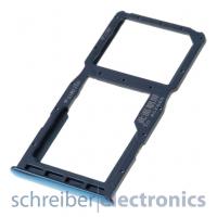 Huawei P30 Lite Simkarten / SD Speicherkarten Halter blau