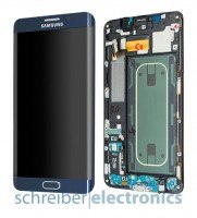 Samsung G928 S6 edge+ plus Display Einheit schwarz