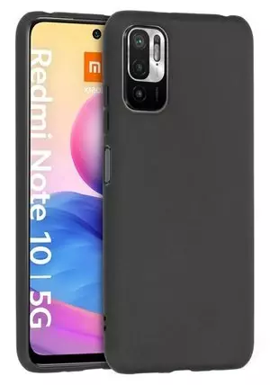 Silikon / TPU Hülle Xiaomi Poco M3 Pro 5G in candy schwarz - Schutzhülle