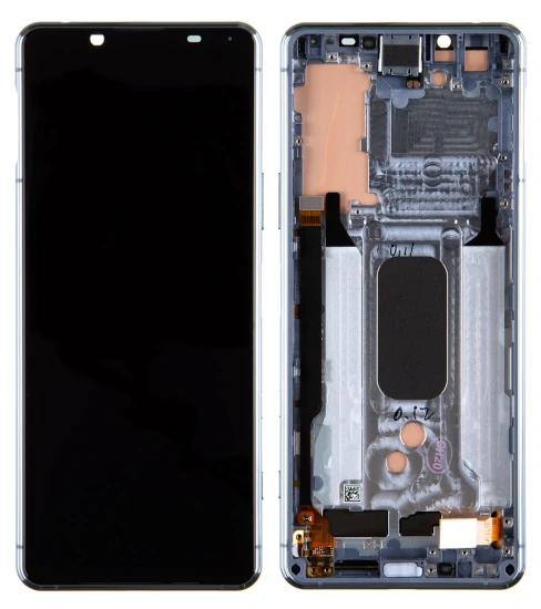 Sony Xperia 5 II Display mit Touchscreen grau