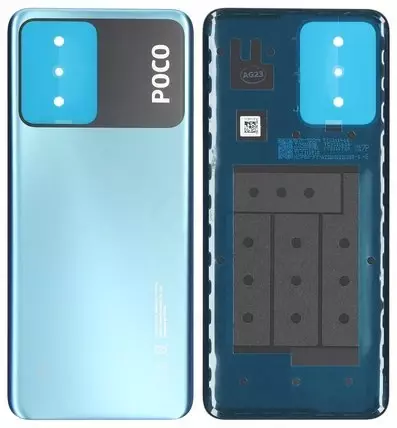 Xiaomi Poco X5 5G Akkudeckel (Rückseite) blau