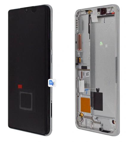 Xiaomi Mi Note 10 Lite Display mit Touchscreen silber weiß