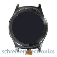 Samsung R732 Gear S2 Classic Display mit Touchscreen schwarz