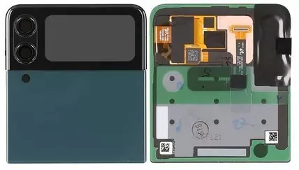 Samsung F711 Galaxy Z Flip 3 Außen Display grün