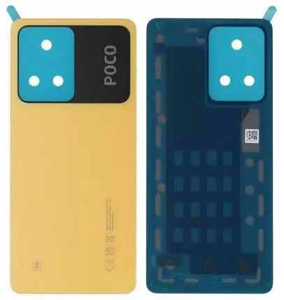 Xiaomi Poco X5 Pro 5G Akkudeckel (Rückseite) gelb