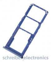 Samsung A705 Galaxy A70 Sim Karten / Speicherkarten Halter blau