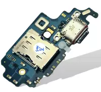 Samsung G998 Galaxy S21 Ultra USB Typ C Anschluss (Ladebuchse) + Mikrofon + Sim Karten Leser