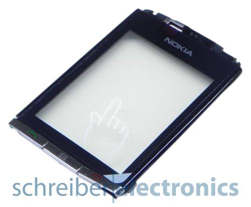 Nokia Asha 300 TouchScreen / Displayscheibe (Glas)