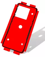 OnePlus 10 Pro Kleber (Klebefolie Dichtung) Akkudeckel (Rückseite)
